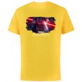 thumbnail image 1 of Star Wars Ahsoka Part Four Lightsaber Duel vs Marrok Disney+ - Short Sleeve Cotton T-Shirt for Adults - Customized-Yellow, 1 of 5