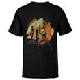 thumbnail image 1 of Star Wars Ahsoka Part Two Sabine Wren Mural and Lightsaber - Short Sleeve T-Shirt for Kids - Customized-Black, 1 of 5