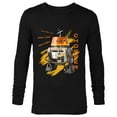 thumbnail image 1 of Star Wars Ahsoka Rebels Chopper Droid Speak Wah Wah Wah - Long Sleeve T-Shirt for Men - Customized-Black, 1 of 5