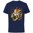 thumbnail image 1 of Star Wars Ahsoka Rebels Chopper Droid Speak Wah Wah Wah - Short Sleeve Cotton T-Shirt for Adults - Customized-Navy, 1 of 5