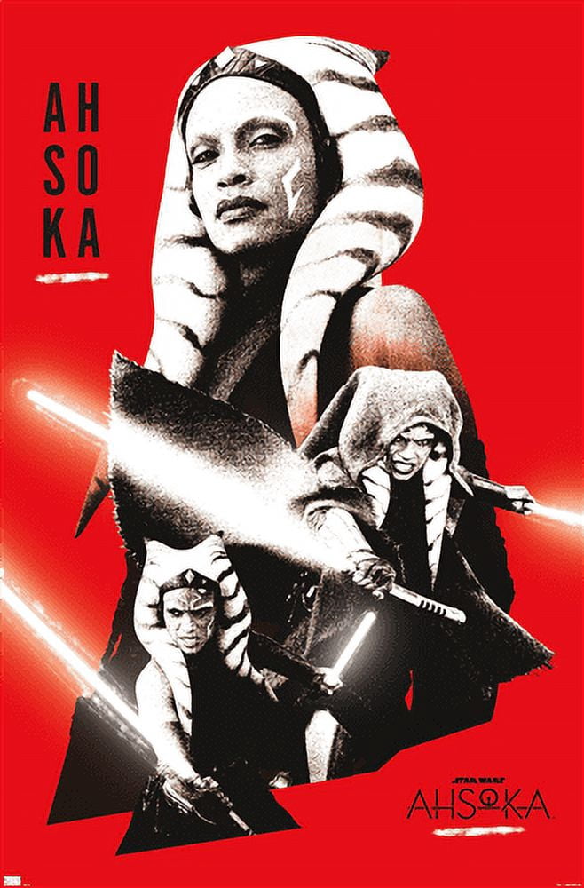 Star Wars: Ahsoka - Red Wall Poster, 14.725" x 22.375"
