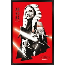 Star Wars: Ahsoka - Red Wall Poster, 22.375" x 34" Framed