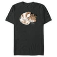 thumbnail image 1 of Star Wars Ahsoka Sabine Wren’s Sleeping Loth-Cat Sumi-e - Short Sleeve Blended T-Shirt for Adults - Customized-Dark Heather, 1 of 5