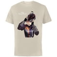 thumbnail image 1 of Star Wars Ahsoka Sabine Wren with Mandalorian Helmet Disney+ - Short Sleeve Cotton T-Shirt for Adults - Customized-Natural, 1 of 5