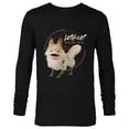 thumbnail image 1 of Star Wars Ahsoka Sabine’s Loth-Cat Aurebesh Disney+ - Long Sleeve T-Shirt for Men - Customized-Black, 1 of 5