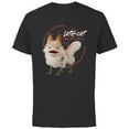 thumbnail image 1 of Star Wars Ahsoka Sabine’s Loth-Cat Aurebesh Disney+ - Short Sleeve Cotton T-Shirt for Adults - Customized-Black, 1 of 5