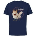 thumbnail image 1 of Star Wars Ahsoka Sabine’s Loth-Cat Aurebesh Disney+ - Short Sleeve Cotton T-Shirt for Adults - Customized-Navy, 1 of 5
