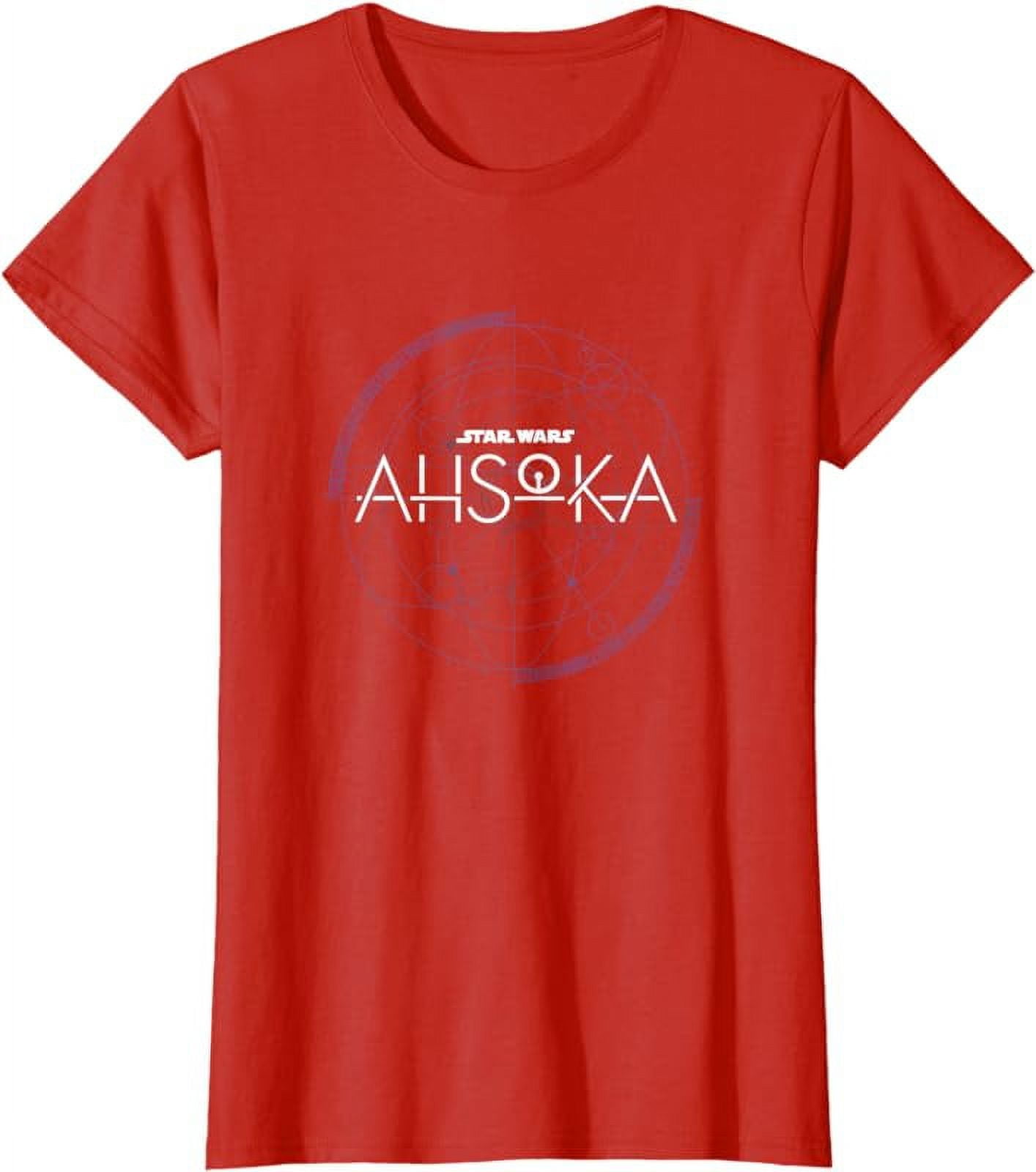 Star Wars Ahsoka Series Official Stylized Logo Vintage TShirt