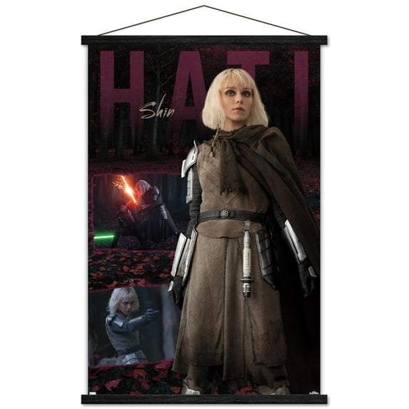 Star Wars: Ahsoka - Shin Hati Wall Poster with Magnetic Frame, 22.375" x 34"