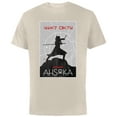 thumbnail image 1 of Star Wars Ahsoka Star Map Fulcrum Symbol Aurebesh Disney+ - Short Sleeve Cotton T-Shirt for Adults - Customized-Natural, 1 of 5