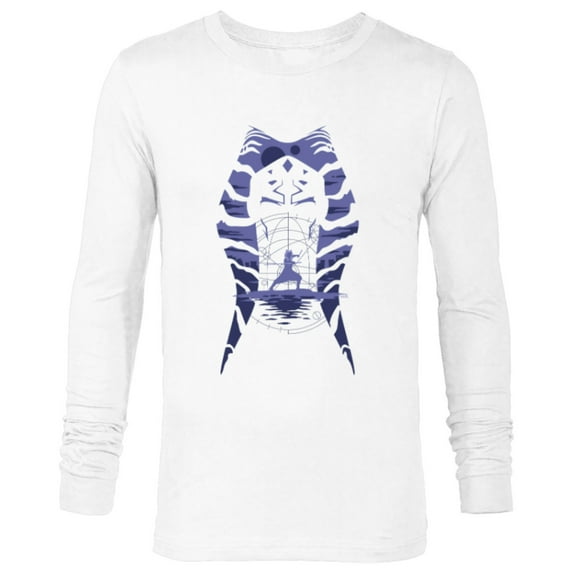 Star Wars Ahsoka Tano Alien Worlds Disney+ - Long Sleeve T-Shirt for Men - Customized-White