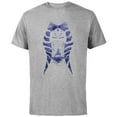 thumbnail image 1 of Star Wars Ahsoka Tano Alien Worlds Disney+ - Short Sleeve Cotton T-Shirt for Adults - Customized-Athletic Heather, 1 of 5