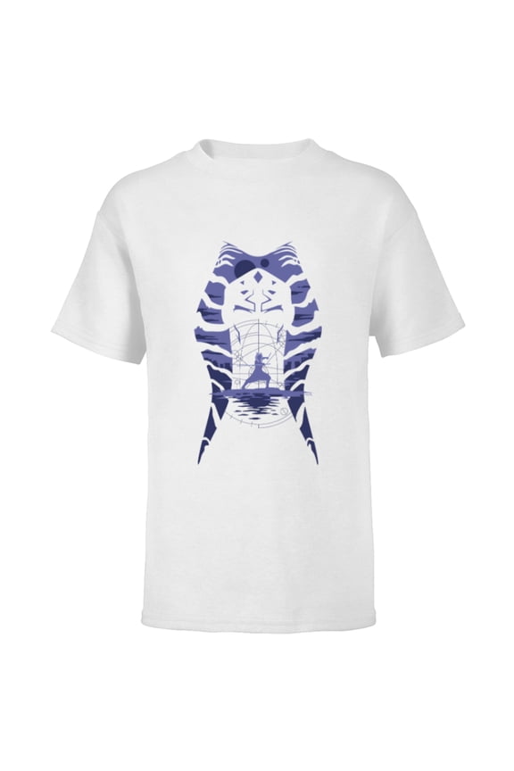 Ahsoka Tano Alien Worlds Disney+ - Short Sleeve T-Shirt for Kids - Customized-White