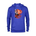 thumbnail image 1 of Star Wars Ahsoka Tano Be Mine Fearless Heart Valentine’s Day - Pullover Hoodie for Adults - Customized-Royal Heather, 1 of 5