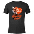 thumbnail image 1 of Star Wars Ahsoka Tano Be Mine Fearless Heart Valentine’s Day - Short Sleeve Blended T-Shirt for Adults - Customized-Black, 1 of 5