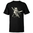 thumbnail image 1 of Star Wars Ahsoka Tano Black & White Sketch Disney+ - Short Sleeve T-Shirt for Kids - Customized-Black, 1 of 5