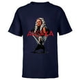 thumbnail image 1 of Star Wars Ahsoka Tano Jedi Hero Aurebesh Disney+ - Short Sleeve T-Shirt for Kids - Customized-Navy, 1 of 5