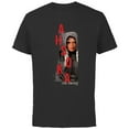 thumbnail image 1 of Star Wars Ahsoka Tano Jedi Knight Hooded Smile Disney+ - Short Sleeve Cotton T-Shirt for Adults - Customized-Black, 1 of 5