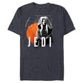 thumbnail image 1 of Star Wars Ahsoka Tano Jedi Star Map Disney+ - Short Sleeve Blended T-Shirt for Adults - Customized-Navy Heather, 1 of 5