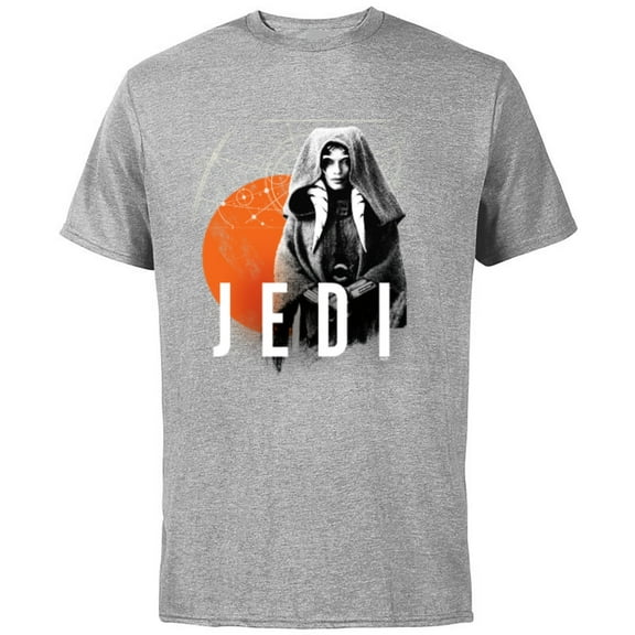 Star Wars Ahsoka Tano Jedi Star Map Disney+ - Short Sleeve Cotton T-Shirt for Adults - Customized-Athletic Heather