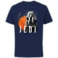 thumbnail image 1 of Star Wars Ahsoka Tano Jedi Star Map Disney+ - Short Sleeve Cotton T-Shirt for Adults - Customized-Navy, 1 of 5