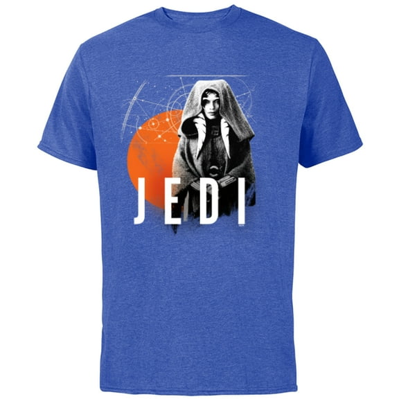 Star Wars Ahsoka Tano Jedi Star Map Disney+ - Short Sleeve Cotton T-Shirt for Adults - Customized-Royal Heather