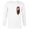 thumbnail image 1 of Star Wars Ahsoka Tano Jedi Thoughtful Profile Disney+ - Long Sleeve T-Shirt for Men - Customized-White, 1 of 5