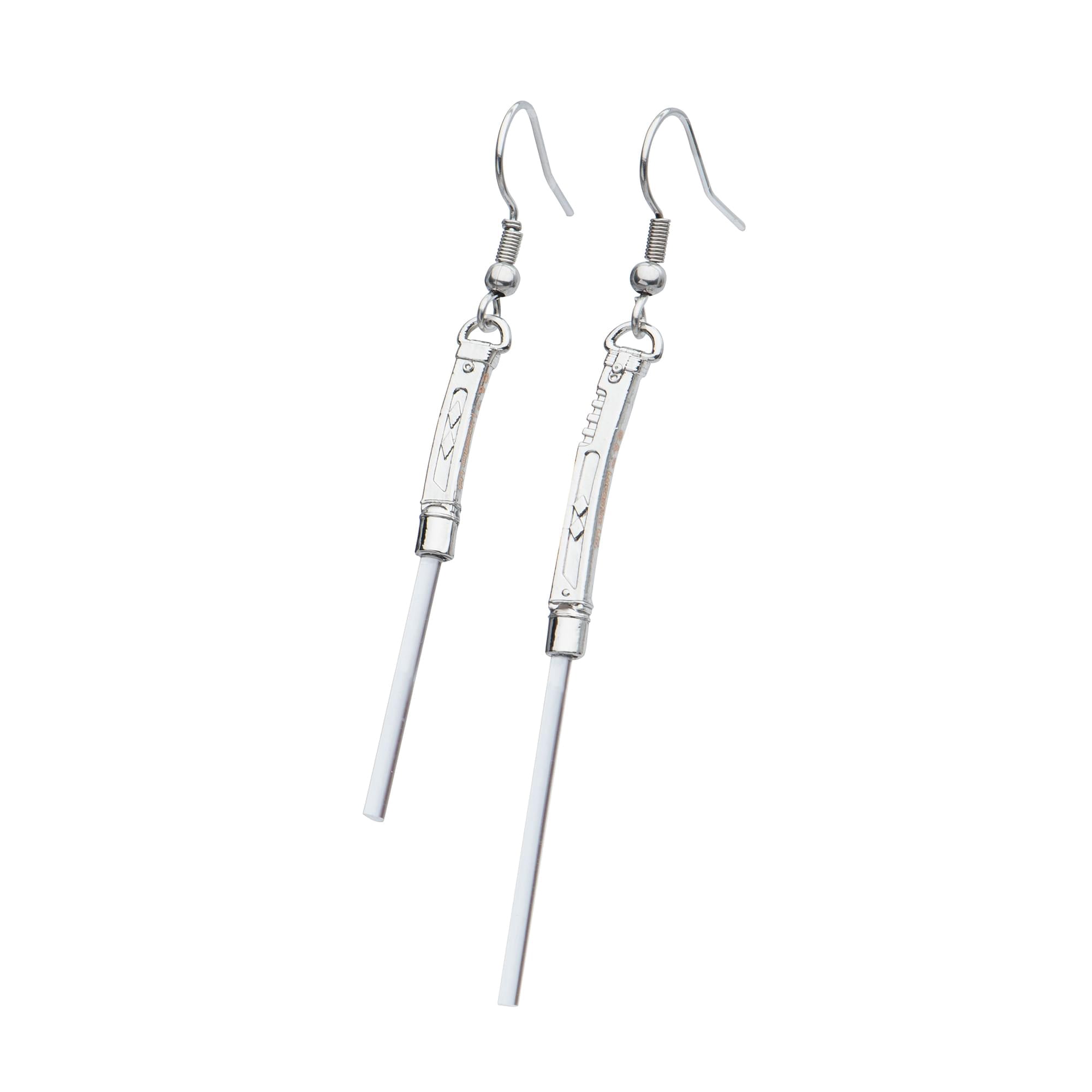 SEIRAA Ahsoka Tano Inspired Earrings - Star Wars Jedi Earrings, Stainless Steel Hypoallergenic Jewelry Gift