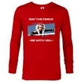 thumbnail image 1 of Star Wars Ahsoka Tano May the Force Be With You Disney+ - Long Sleeve T-Shirt for Men - Customized-New Red, 1 of 5