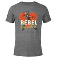 thumbnail image 1 of Star Wars Ahsoka Tano Rebel Valentine - Short Sleeve Blended T-Shirt for Adults - Customized-Dark Heather, 1 of 5