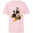 thumbnail image 1 of Star Wars Ahsoka Tano Sabine Wren Hera Syndulla Sketch Art - Short Sleeve T-Shirt for Kids - Customized-Soft Pink, 1 of 5