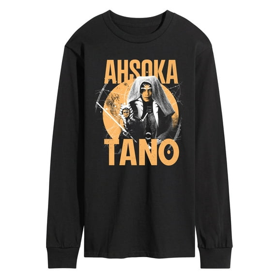Star Wars - Ahsoka Tano Star Map - Men's Long Sleeve Graphic T-Shirt