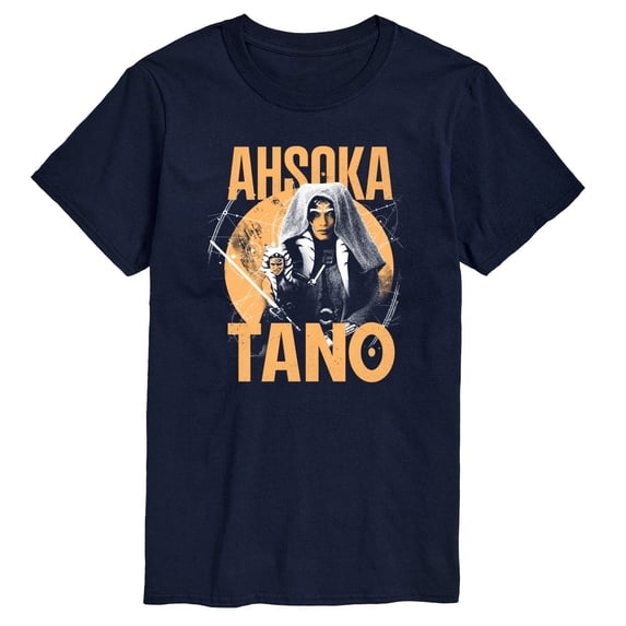 Star Wars - Ahsoka Tano Star Map - Men's Short Sleeve Graphic T-Shirt