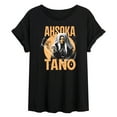 thumbnail image 1 of Star Wars - Ahsoka Tano Star Map - Women's Oversized Graphic T-Shirt, 1 of 4