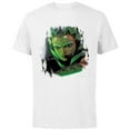 thumbnail image 1 of Star Wars Ahsoka Tano Tales of the Jedi Lightsaber Glow - Short Sleeve Cotton T-Shirt for Adults - Customized-White, 1 of 5