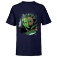 thumbnail image 1 of Star Wars Ahsoka Tano Tales of the Jedi Lightsaber Glow - Short Sleeve T-Shirt for Kids - Customized-Navy, 1 of 5