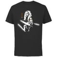 thumbnail image 1 of Star Wars Ahsoka Tano Three Faces of the Force Disney+ - Short Sleeve Cotton T-Shirt for Adults - Customized-Black, 1 of 5