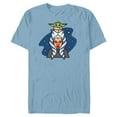 thumbnail image 1 of Star Wars Ahsoka Tano and Grogu The Mandalorian Night Cute - Short Sleeve Blended T-Shirt for Adults - Customized-Ocean Blue, 1 of 5