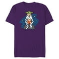 thumbnail image 1 of Star Wars Ahsoka Tano and Grogu The Mandalorian Night Cute - Short Sleeve Blended T-Shirt for Adults - Customized-Purple, 1 of 5