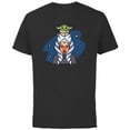 thumbnail image 1 of Star Wars Ahsoka Tano and Grogu The Mandalorian Night Cute - Short Sleeve Cotton T-Shirt for Adults - Customized-Black, 1 of 5