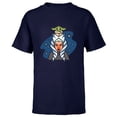 thumbnail image 1 of Star Wars Ahsoka Tano and Grogu The Mandalorian Night Cute - Short Sleeve T-Shirt for Kids - Customized-Navy, 1 of 5