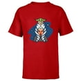 thumbnail image 1 of Star Wars Ahsoka Tano and Grogu The Mandalorian Night Cute - Short Sleeve T-Shirt for Kids - Customized-Red, 1 of 5