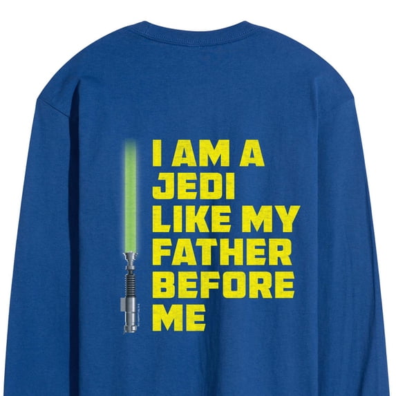 Star Wars - Am Jedi - Men's Long Sleeve Graphic T-Shirt