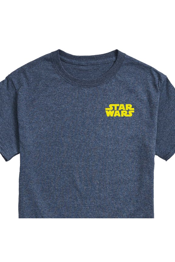 - Am Jedi - Men's Short Sleeve Graphic T-Shirt