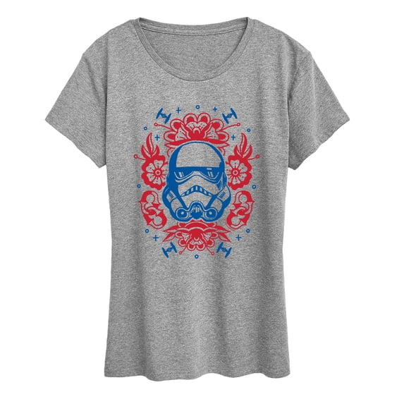 Star Wars - Storm Trooper Americana Tattoo - Women's Short Sleeve Graphic T-Shirt