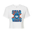 thumbnail image 1 of Star Wars - Americana - Juniors Cropped Tee, 1 of 5