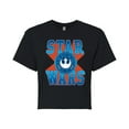 thumbnail image 1 of Star Wars - Americana - Juniors Cropped Tee, 1 of 5