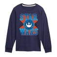 thumbnail image 1 of Star Wars - Americana - Toddler And Youth Long Sleeve Tee, 1 of 4