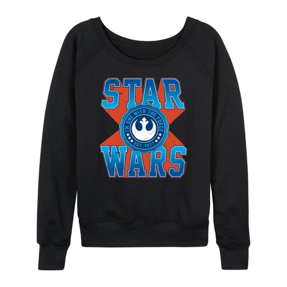 Star Wars - Americana - Women's French Terry Pullover Sweatshirt