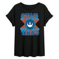 thumbnail image 1 of Star Wars - Americana - Women's Oversized Tee, 1 of 5